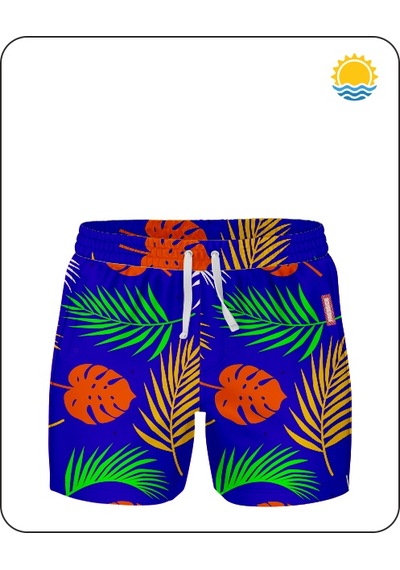 Freeside Freesıde Palm Nova Deniz Şortu Kırmızı