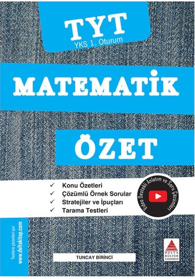 Tyt Matematik Özet 1 Oturum Delta Kültür Yayınları