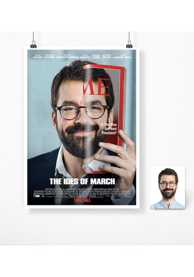 Bk Gift Kişiye Özel The Ides Of March Film Afişi Poster 50 X 70 Cm.
