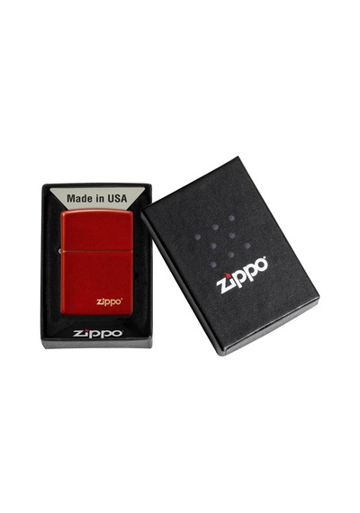 Zippo 49475 Metallic Red Zippo Lasered Çakmak - 49475zl-087049
