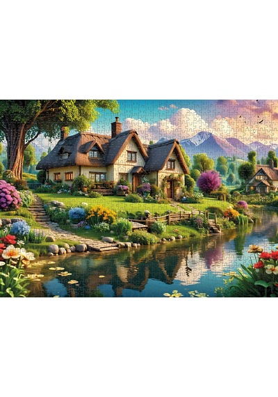 Nova Puzzle 1000 Parçalık Göl Kenarı Rüyası Puzzle - 41215