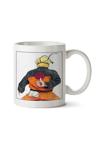Naruto İşlem Tamam İki Tarafı Baskılı Kupa Bardak Çok Renkli