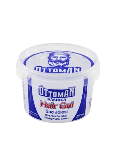Ottoman Kasırga Saç Jölesi 250ml Şeffaf Extra Sert - 24'li Paket