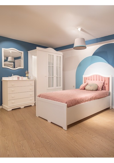 Meltem Kids Classy Krem Genç Odası Tek Kişilik Amortisörlü Karyola 100x200 Cm Meltem Kids Classy Krem Genç Odası Tek Kişilik Amortisörlü Karyola 100x200 Cm