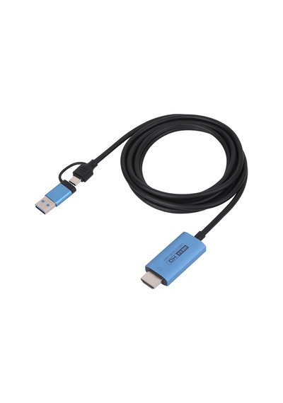 Yüksek Kaliteli Usb Type-c-hdmı Adaptör Kablosu, 1080p 60hz Ekran Yansıtma Usb-c Cihazları İçin