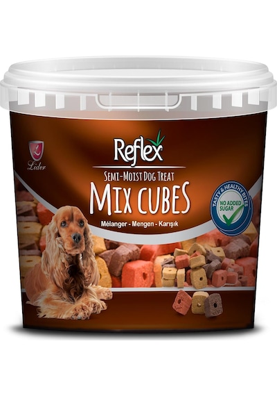 Reflex Semi Moist Mix Karışık Küp Yetişkin Köpek Ödül Maması 500 G