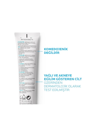 La Roche Posay Effaclar Yağlı/Akneli Ciltler İçin Pürüzsüzleştirmeye Yardımcı Bakım Seti