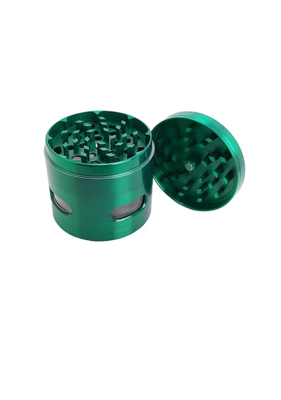 Lexroo Pencereli 63 Mm. Yeşil Baharat Herbal Öğütücüsü Parçalayıcı Pt94ys