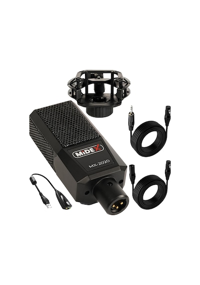 Midex MX-2020 Condenser +48V Stüdyo Ses Kayıt Mikrofonu
