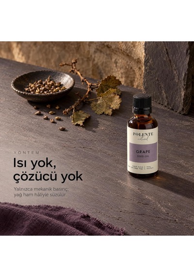 Üzüm Çekirdeği Yağı,%100 Saf Ve Doğal, Soğuk Sıkım, 50 Ml Diğer