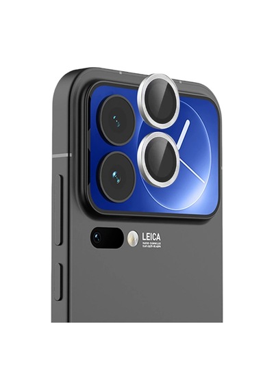 Mey İthalat Mi 17 Pro Raze Metal Kamera Lens - Gümüş Renkli