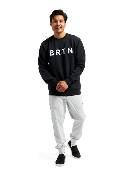 Burton Burton Brtn Fleece Crew Erkek Siyah Sweatshirt 19028