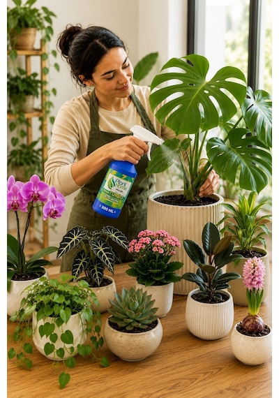 Turbo Bitki Besini Sprey Yaprak ve Kök Destekleyici  500 ml
