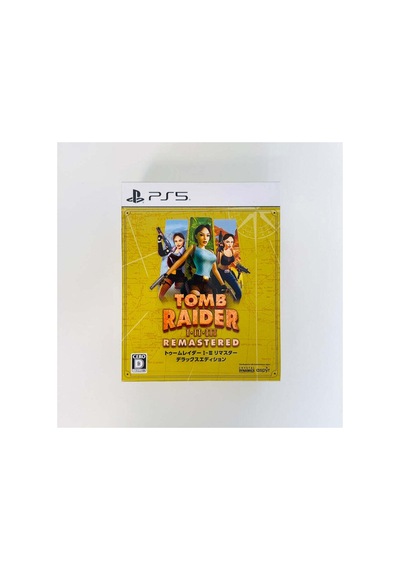 Tomb Raider I-ıı-ııı Remastered Starring Lara Croft Deluxe Edition Playstation 5