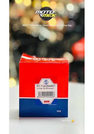 Sym Fıddle Iı 125 Mıw Ky7124 Hava Filtresi Yüksek Performans & Temiz Hava Akışı