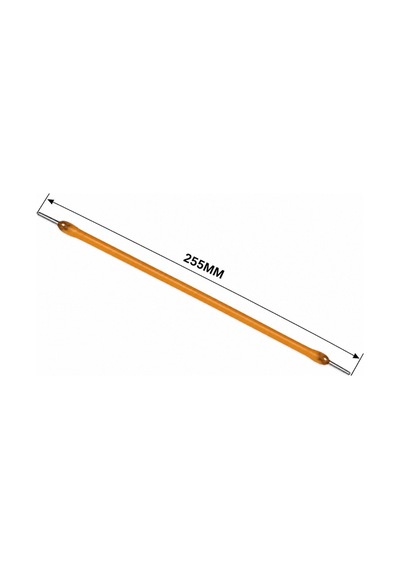 3 Volt 255mm Natural Beyaz Esnek Led Filament Retro Tungsten Görünümlü Dekoratif Filament 5 Adet