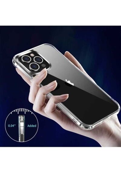 Apple Uyumlu iPhone 13 Pro Max Kılıf Zore Forst Kapak Renksiz