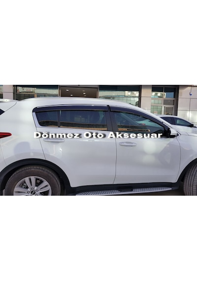 Kia Sportage Mügen Cam Rüzgarlığı Nikelajlı 2016-2021 Arası 4 Lü N11.5399