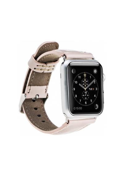 Bouletta Apple Uyumlu  Watch Deri Kordon 42-44-45 MM Pembe (443082881)
