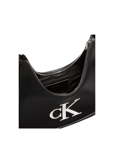 Calvin Klein Kadın Siyah Bold Crescent El Çantası-15993