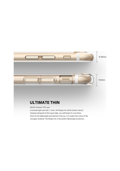 Ringke Air Apple Uyumlu iPhone 7/8 İle Kılıf Rose Gold