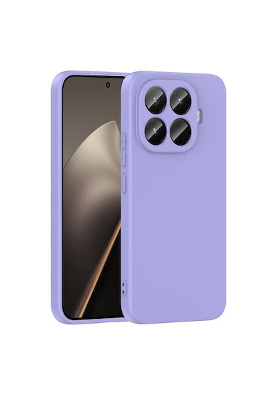 Xiaomi 15t Pro Kılıf Yumuşak Silikon Kamera Korumalı Lansman Pazarplus Açık Pembe