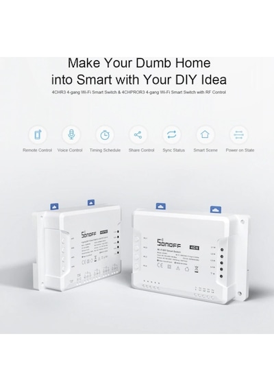 Sonoff 4Ch-R3 Smart Swıtch