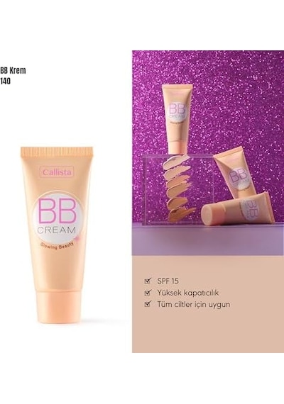 Callista Bb Cream 140 Doğal Kapatıcı Spf 15 Bb Krem 0