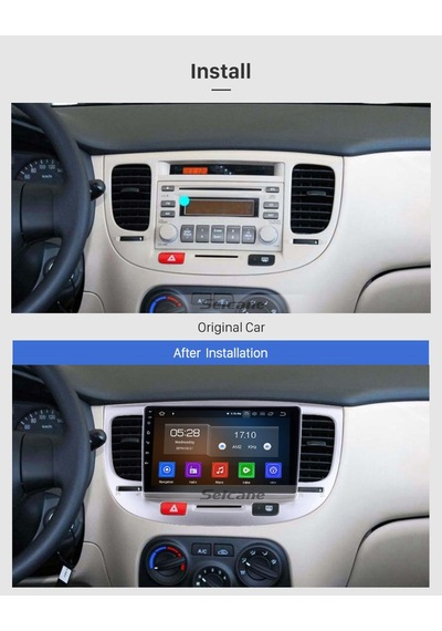 Kia Rio 2007+ Uyumlu Multi Medya Navi Gasyon Usb Kamera Carplayer
