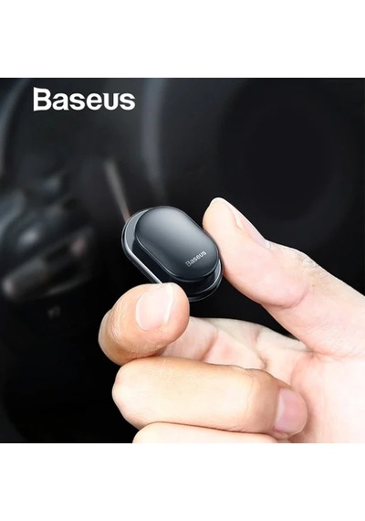 Baseus Small Shell Car Mount Holder 4parça Araç İçi Tutucutoparlayıcı- 5775 Siyah