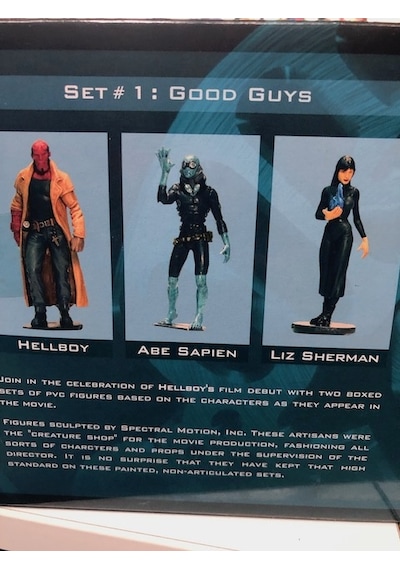 Hellboy-3 Peace Pvc Set 1-Good Guys Fıgure Set