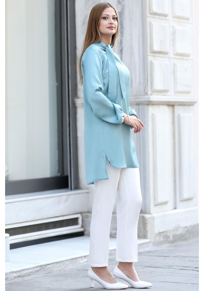 Esilanur Trend Tesettür Tunik Mint Mint