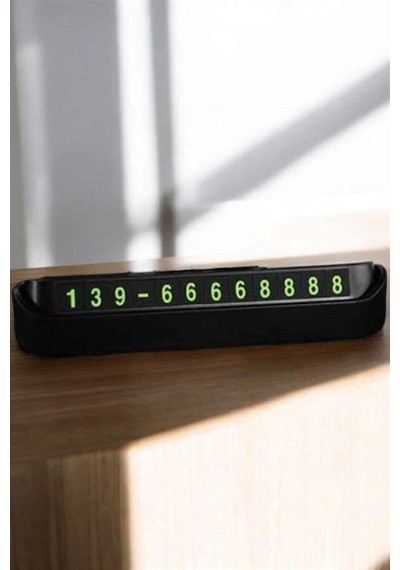 Araç İçi Numaratör Numaralık Torpido Üstü Açılır Kapanır Telefon Numaras - Hs08371350-3