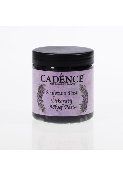 Cadence Sculpture Rölyef Pasta 6886 Siyah 250Ml
