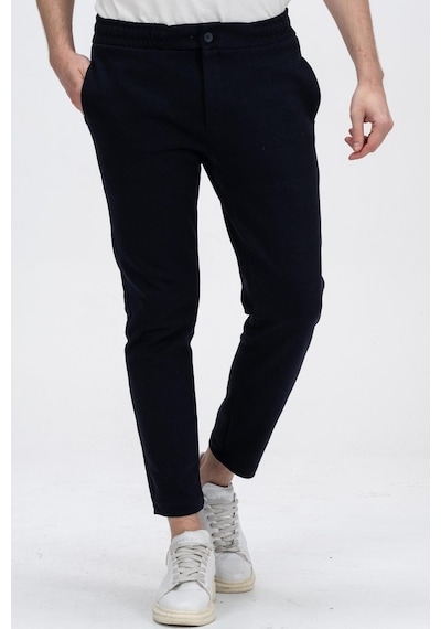 Cekmon Rahat Beli Lastikli Erkek Jogger Pantolon Siyah