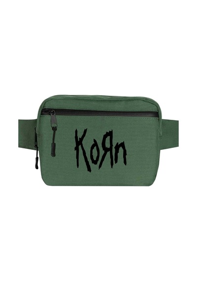 Korn Logo 2 Yeşil Bel Çantası