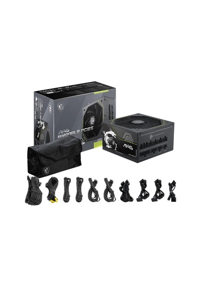 Msı Mag A1200pls Pcıe5 1200w 80+ Platinum Power