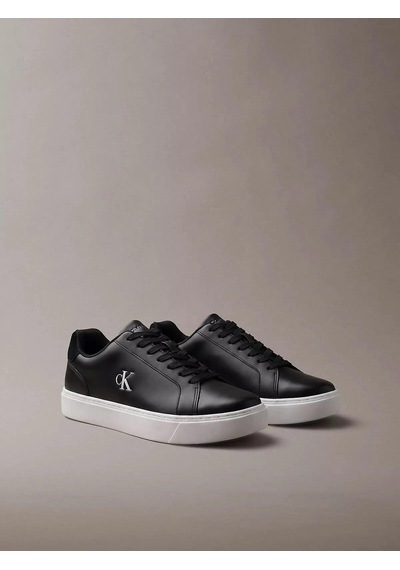 Calvin Klein Classıc Cupsole Lace, Beh Siyah Erkek Spor Ayakkabı