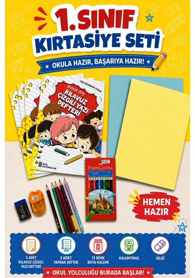 1. Sınıf Kırtasiye Seti 6