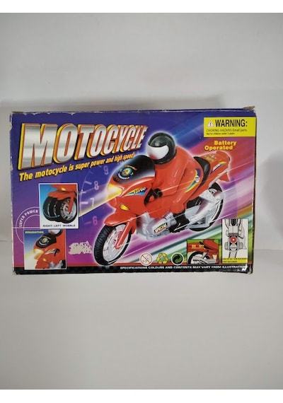 Motorlu Adam 20x15 Cm