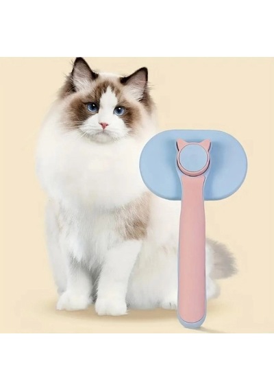 Plastik Kedi Ve Köpekler İçin Kendini Temizleyen Tüy Fırçası