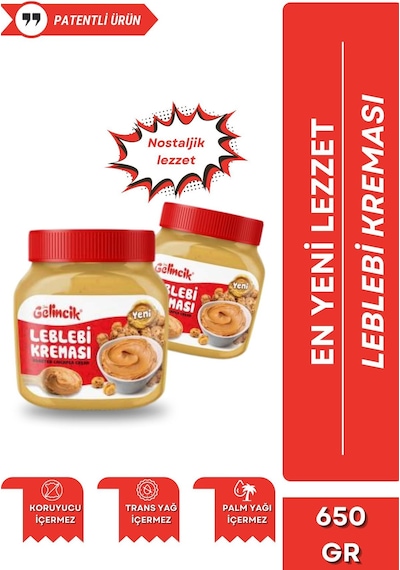 Kahvaltılık Sürülebilir Doğal Katkısız 650gr Özel Üretim Orijinal Leblebi Kreması