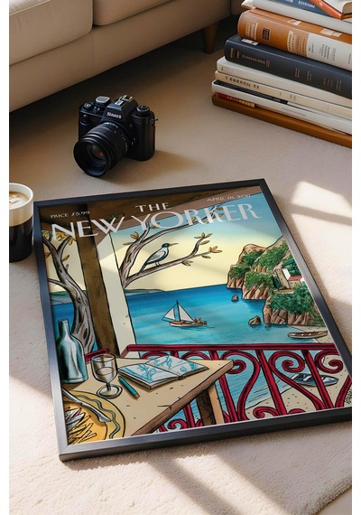 The New Yorker Çerçeveli Tablo April 18 2011