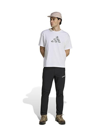 Adidas U Terrex Rocks G T Unisex Outdoor Tişörtü Kb9625 Beyaz