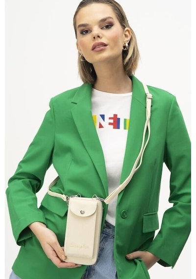 United Colors of Benetton Bej Omuz Askılı Kadın Cüzdan/çanta Bnt-1213
