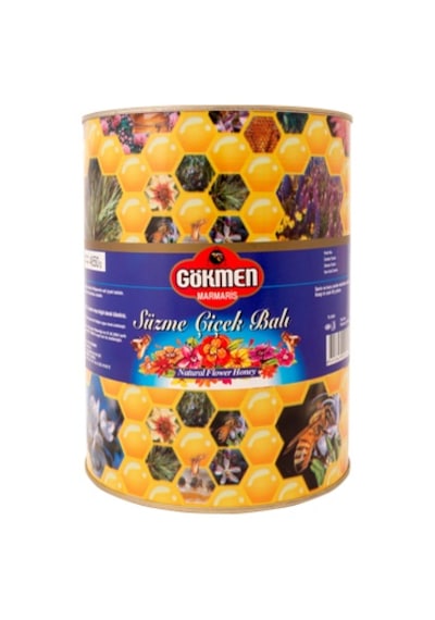 Gökmen Süzme Çiçek Balı Teneke (4650 G)