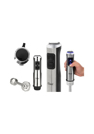 Zilan Zln3994 Paslanmaz Çelik Bıçaklı Dikey El Blender