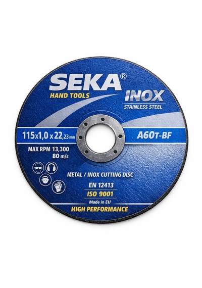 10 Adet 115x1 Mm İnox Kesme Diski Paslanmaz Çelik Metal Kesim Taşı-profesyonel Spiral Taşı