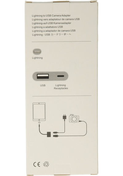 Newface Apr22 Apple Uyumlu iPhone Otg 2in1 - Beyaz Beyaz