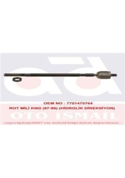 TRW JAR207 ROT MİLİ KANGOO 97- HIDROLIK 268mm
